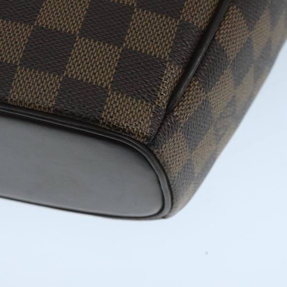 LOUIS VUITTON Damier Ebene Thaliasaw Hand Bag N51284 LV Auth 91558 - Picture 15 of 16